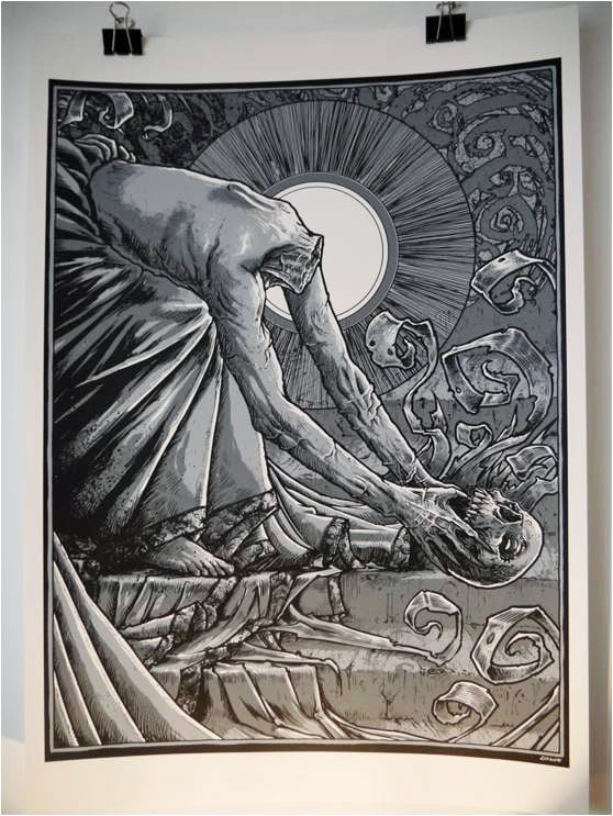 Image of The Headless Saints #2 'Skull' by GODMACHINE