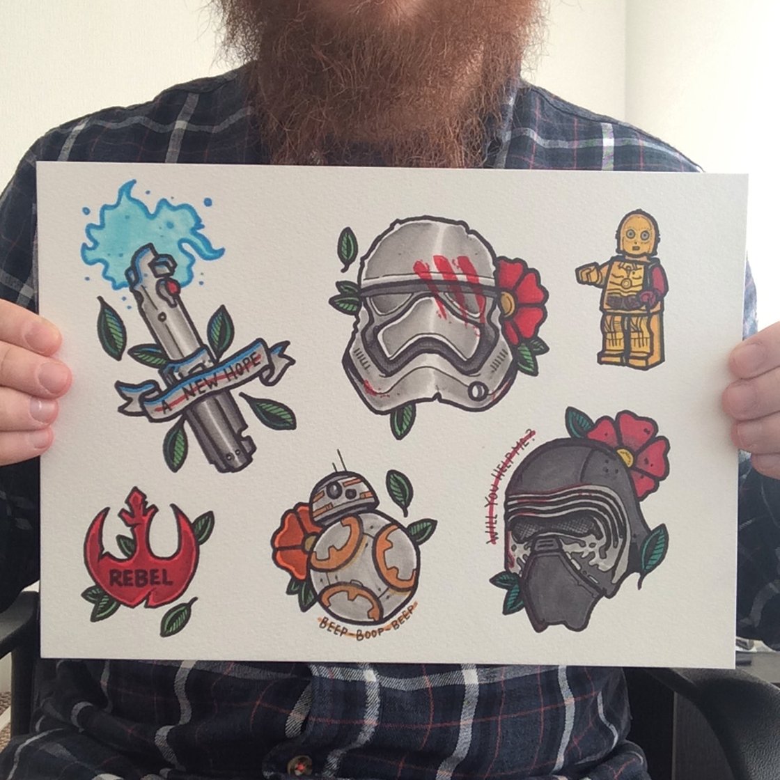 Image of Star Wars - The Force Awakens Flash Sheet