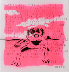 Image of Original Artwork - 'The Gecko' (by Churchy)