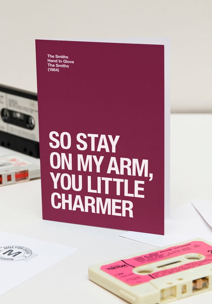 Image of Stay On My Arm – Valentines Day card