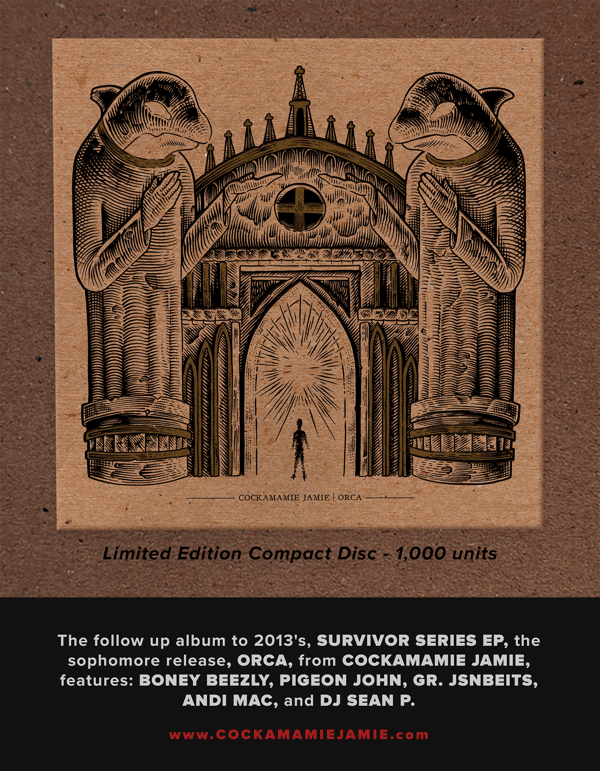 Image of Cockamamie Jamie "Orca" Album // Limited Edition Compact Disc