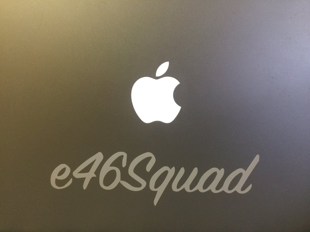 Image of e46Squad Car Sticker
