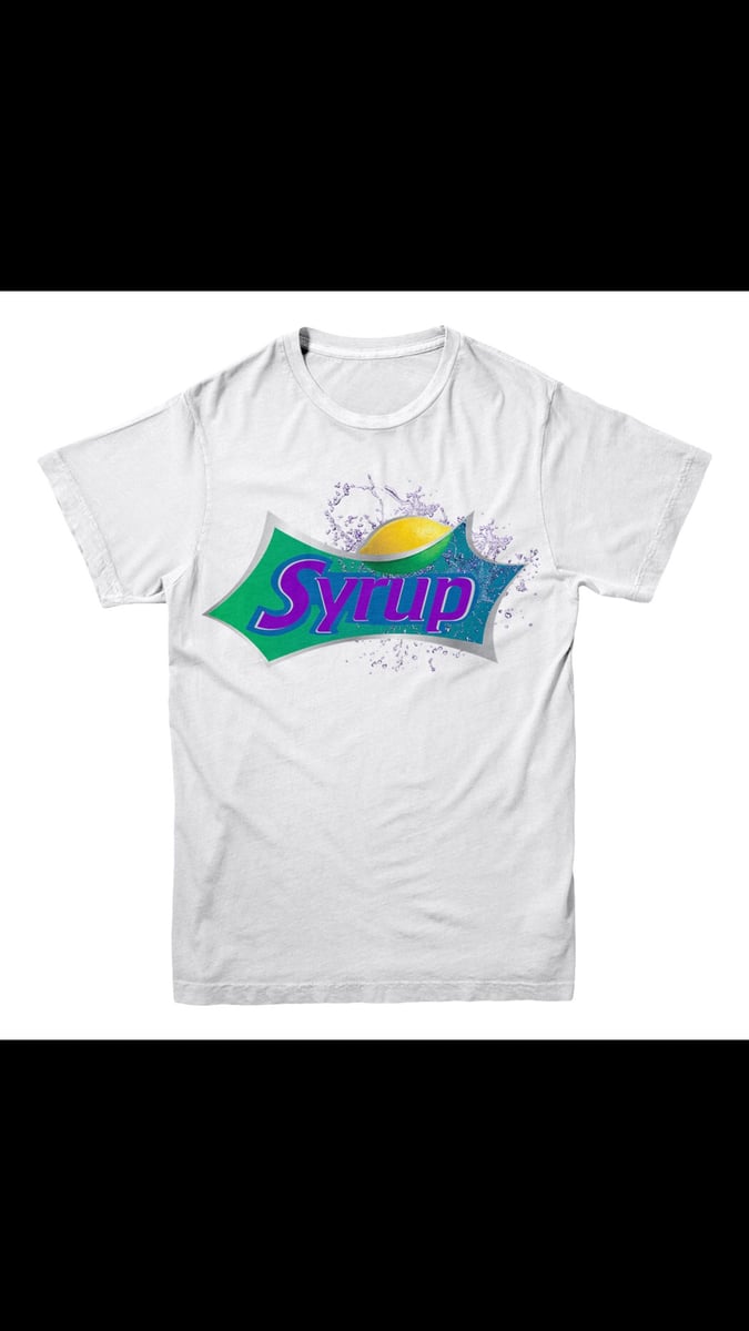 White "Dirty Sprite" tee / 420 Merchandise