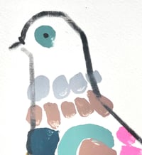 Image 2 of Mustard breasted monoscreenprinted pigeon