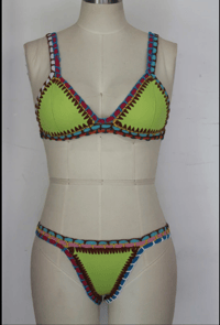 Image 1 of SYNS CROCHET KINI.... PRE-ORDER  SHIPS MID  MARCH