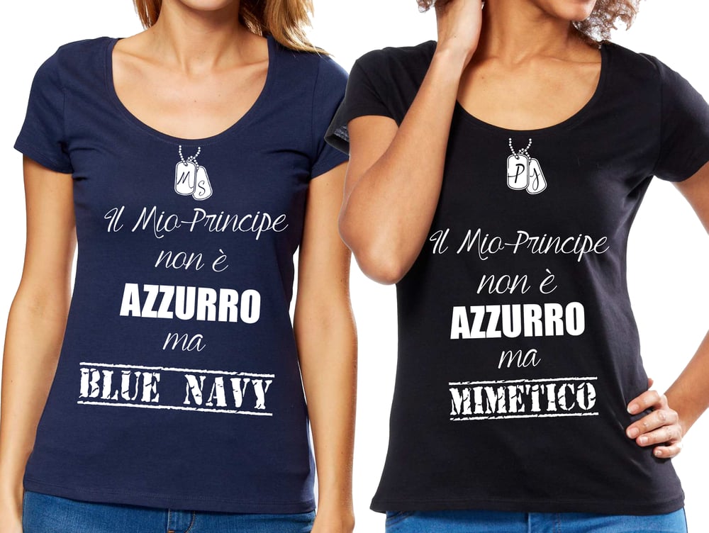 Image of IL MIO PRINCIPE E' MIMETICO/ BLUE NAVY