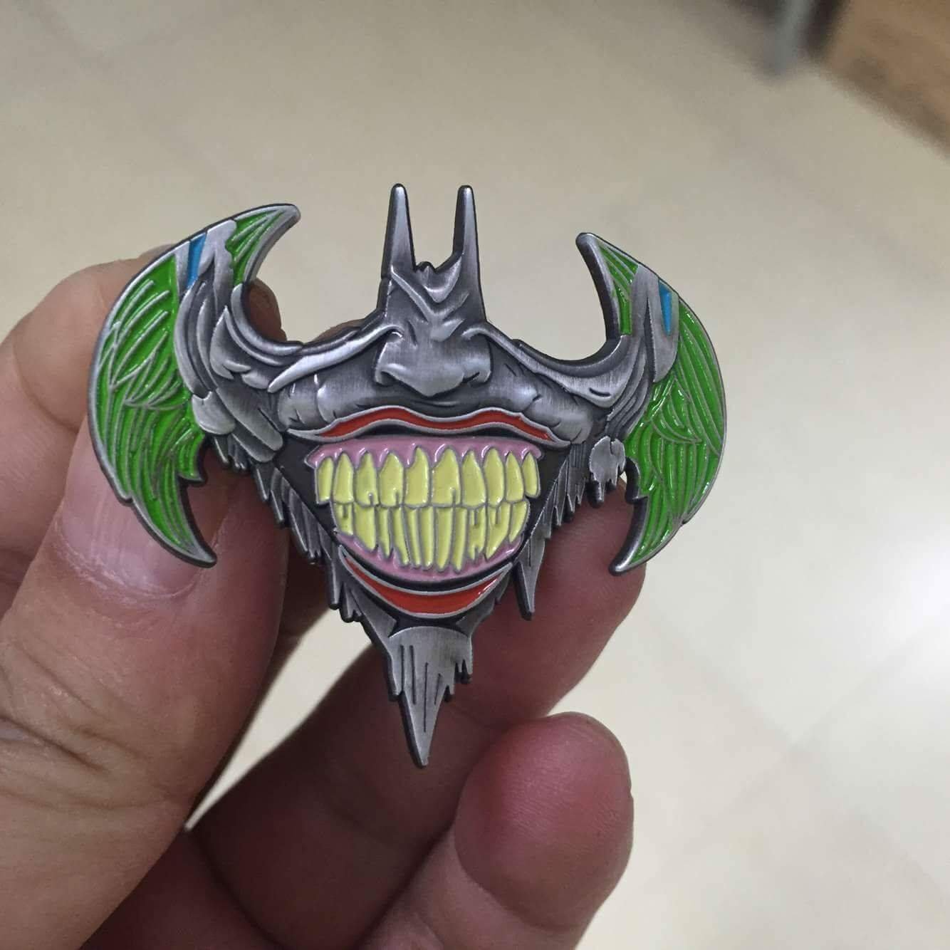 Cannacreationpins Batman Joker Logo