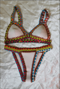 Image 2 of SYNS CROCHET KINI.... PRE-ORDER  SHIPS MID  MARCH