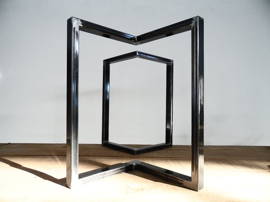Image of 71 cm yük. x 61 cm gen. Parantez Masa Ayakları, Yük.66cm-81 cm