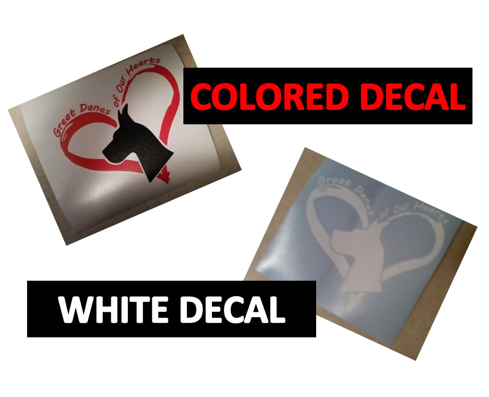 Image of GDH Logo Vinyl Decal - Color ($13) or White ($10)