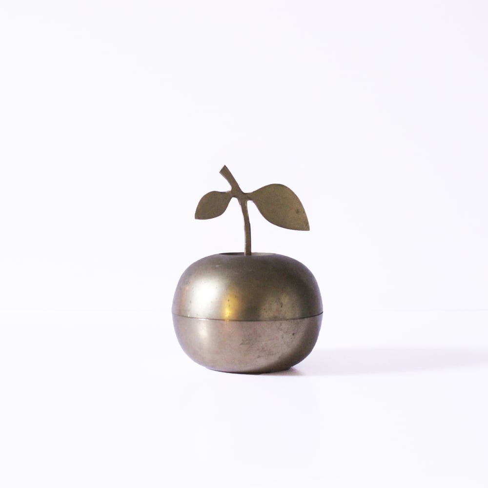 Vintage Brass Apple