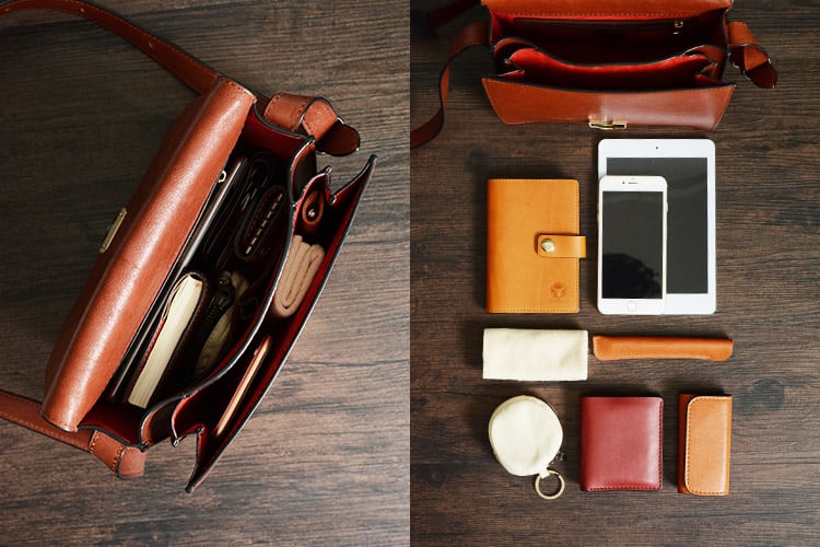 Custom made leather on sale purses