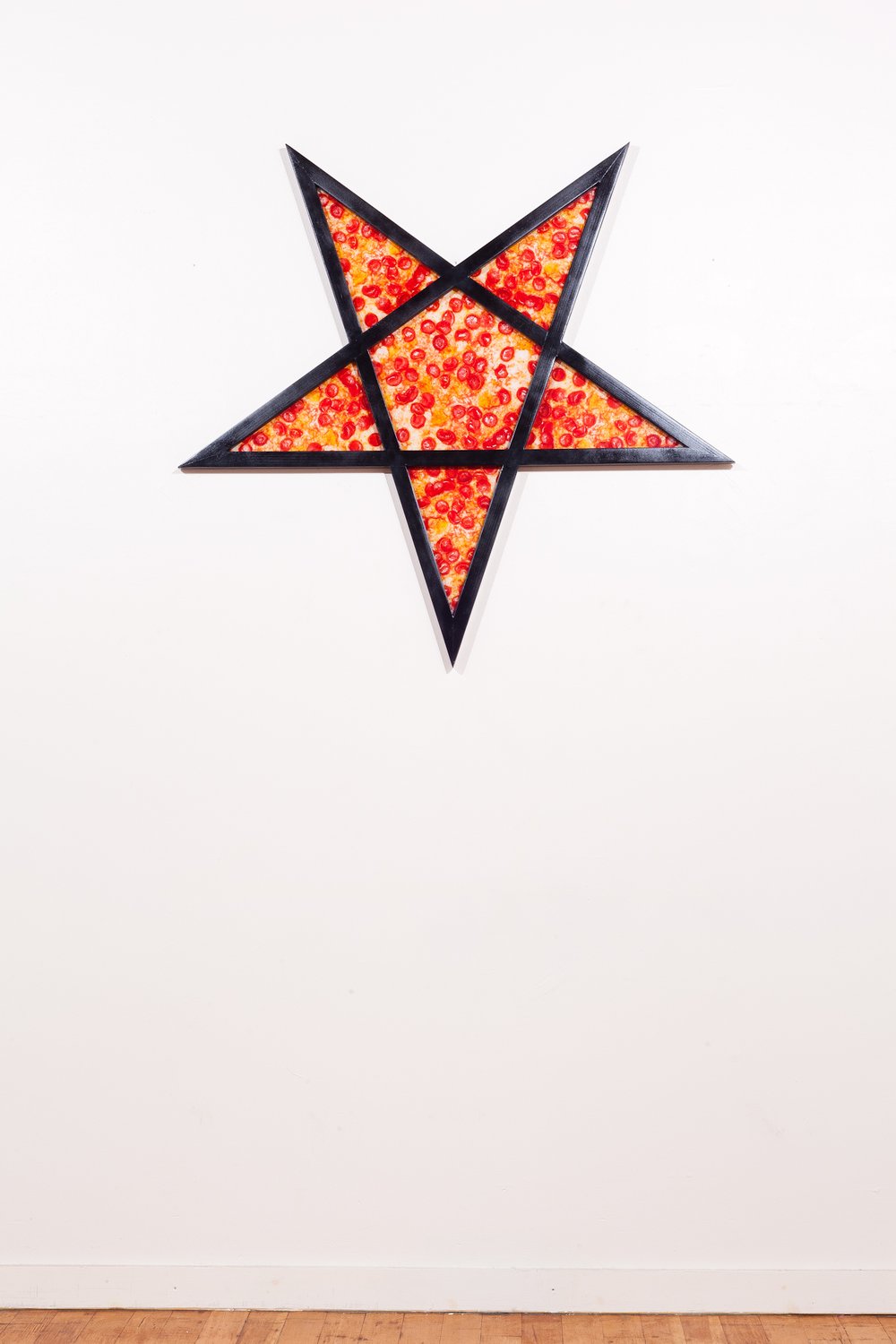 Image of Hand Made -Redwood- Pizza Pentagram