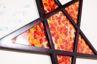 Image 4 of Hand Made -Redwood- Pizza Pentagram