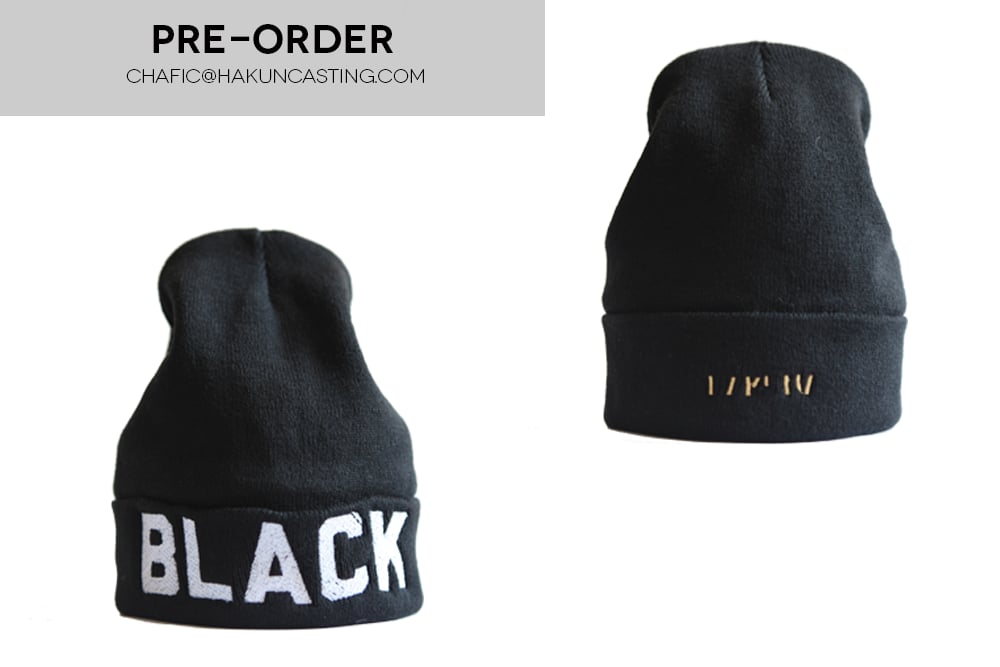 Image of BLACK BEANIE