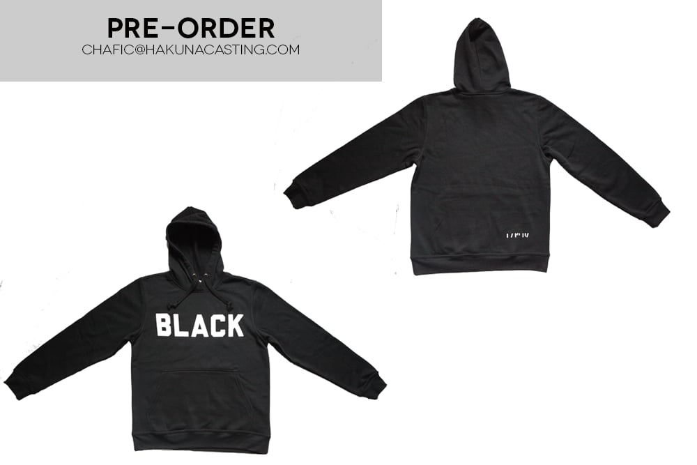 Image of BLACK HOODIES  