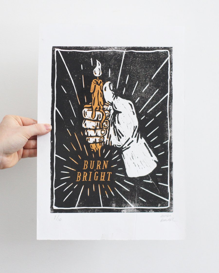 Image of Burn Bright Print