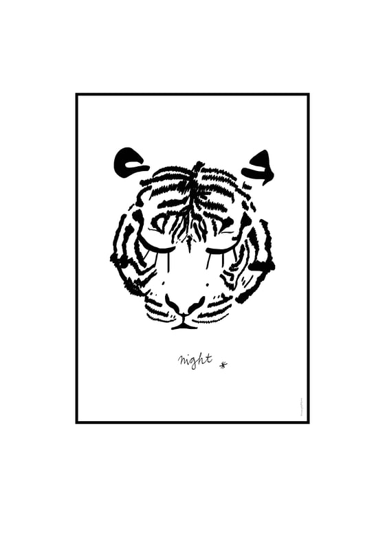 Image of Lámina "Tigre"
