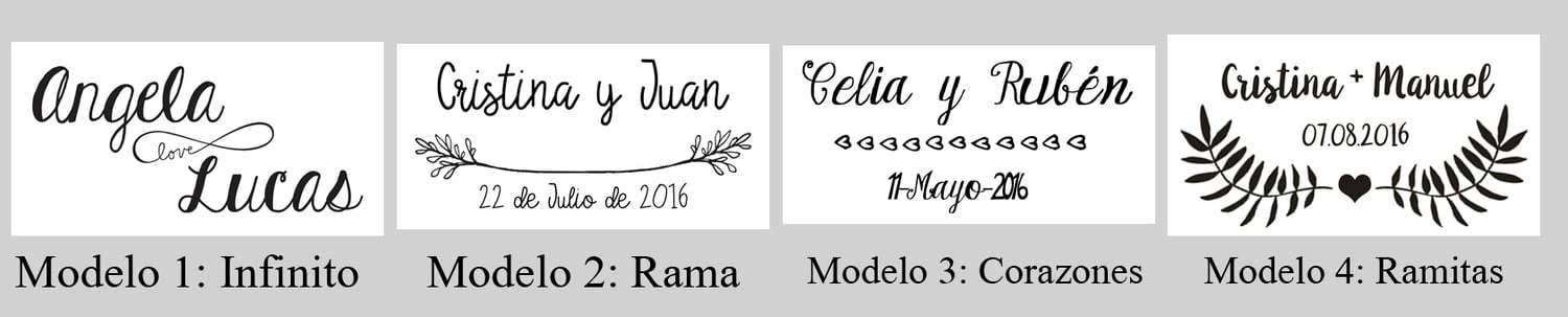 Image of Sello personalizado para tu Boda