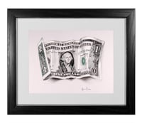 One Dollar Bill Signed Print