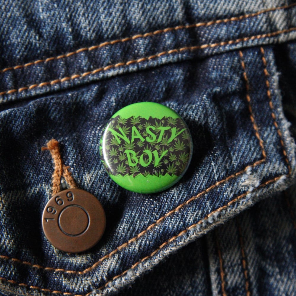 Image of Nasty Boy weed button