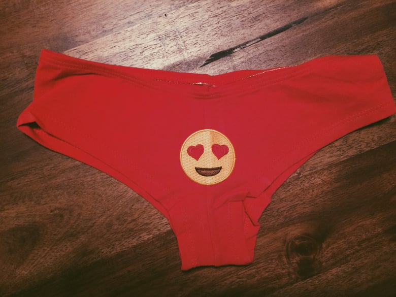 Image of ~HEART EYES EMOJI UNDIES~