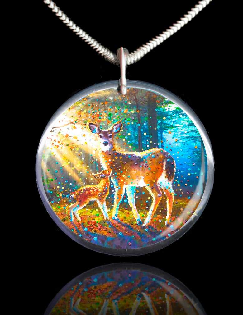 Image of Deer Spirit Energy Pendant