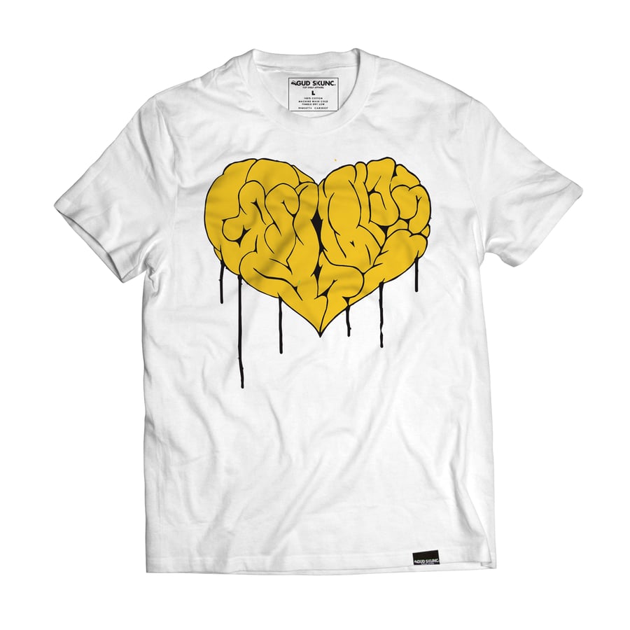 Image of Think with Your Heart (White/Gold)