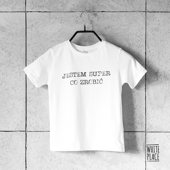 Image of koszulka dziecięca / jestem super, co zrobić