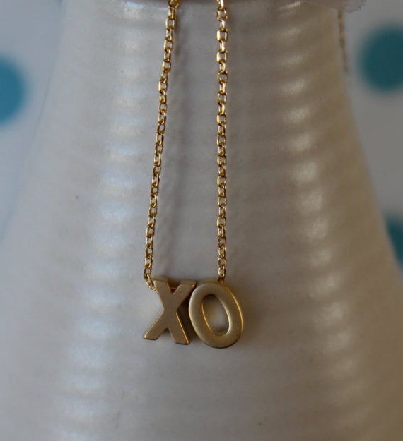 XO Necklace / brin and bell