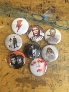 Image of Bowie Button Set