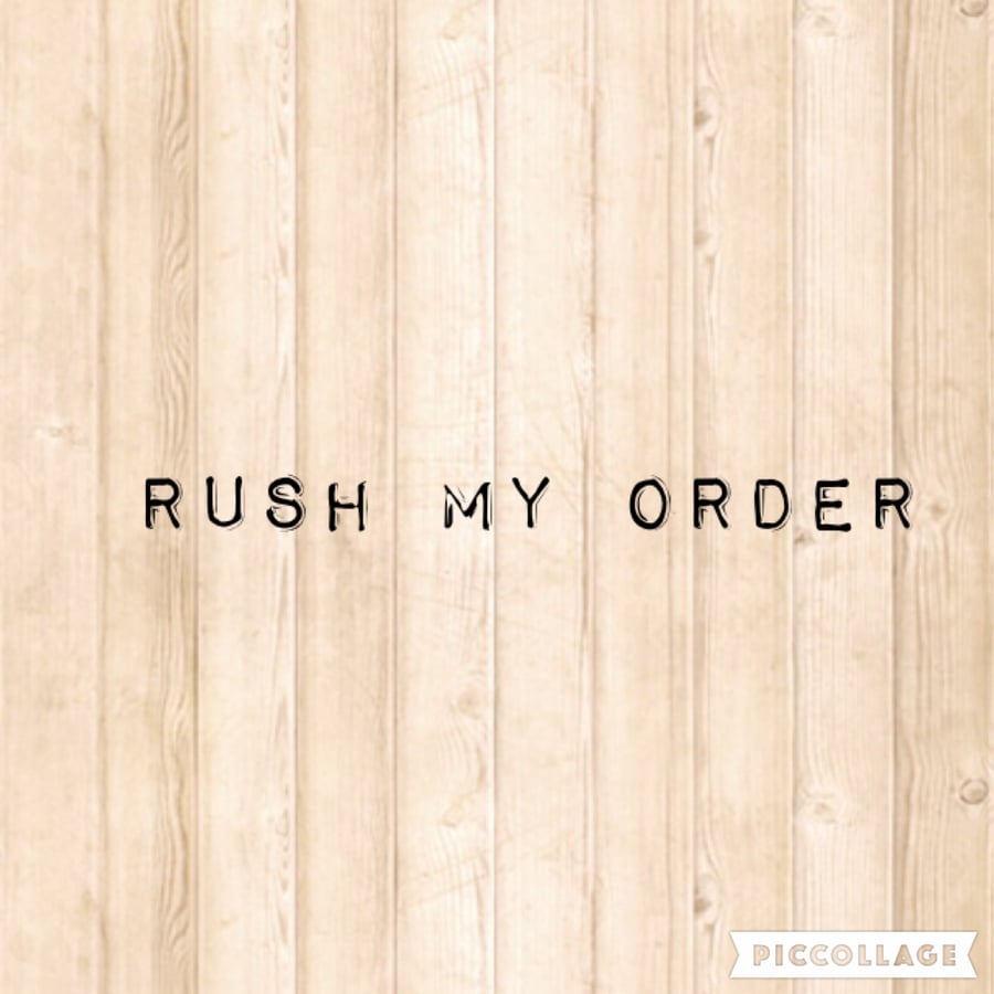 Image of Rush My Order
