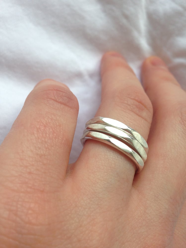 Image of Oval Stacking rings