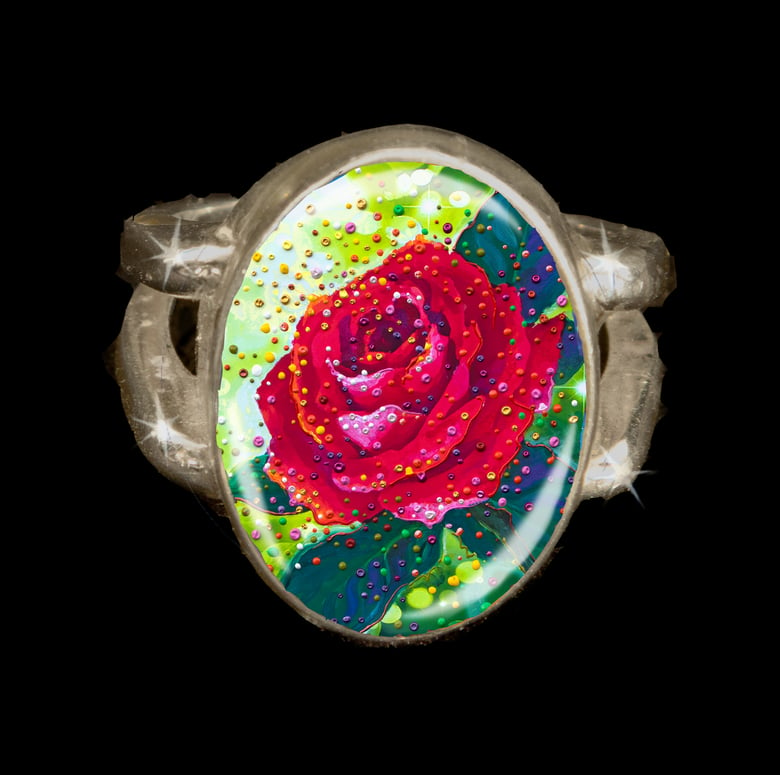 Image of The Sacred Rose Energy Ring