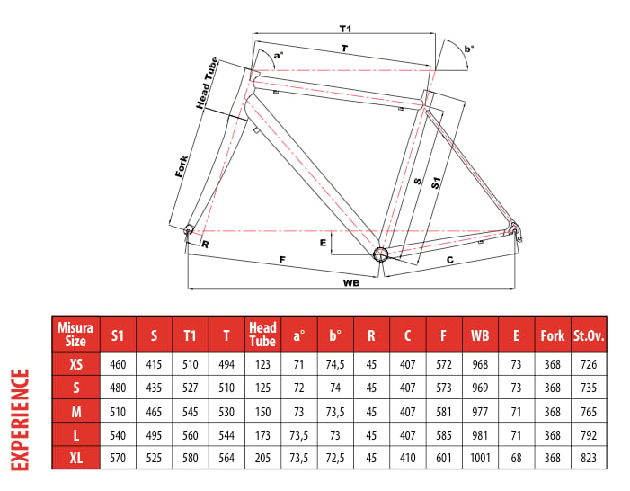 cinelli hobootleg size guide