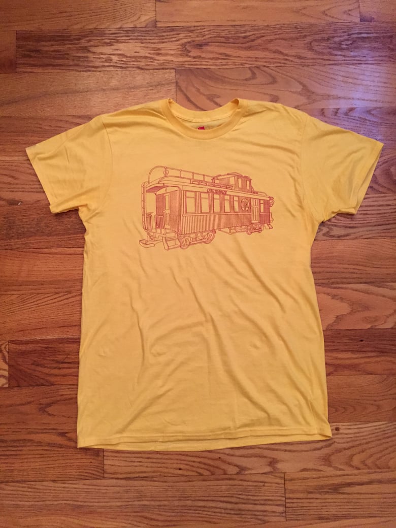 Image of "Bringing Up The Rear" DFL Caboose Cotton Shirt - Unisex Crew or Women's V