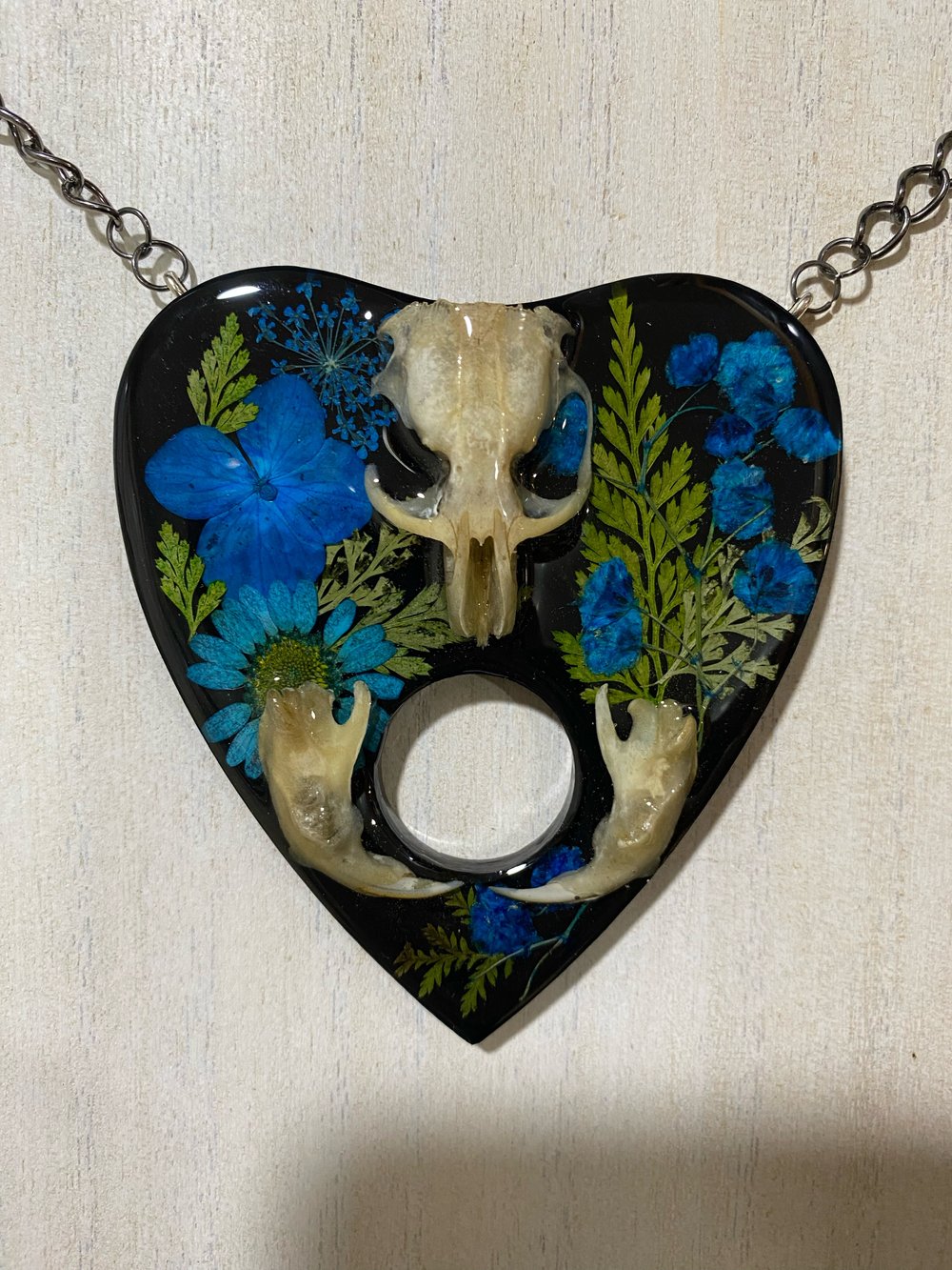 Floral Skull Planchette 