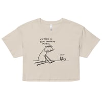 Image 1 of supportive people Women’s crop top