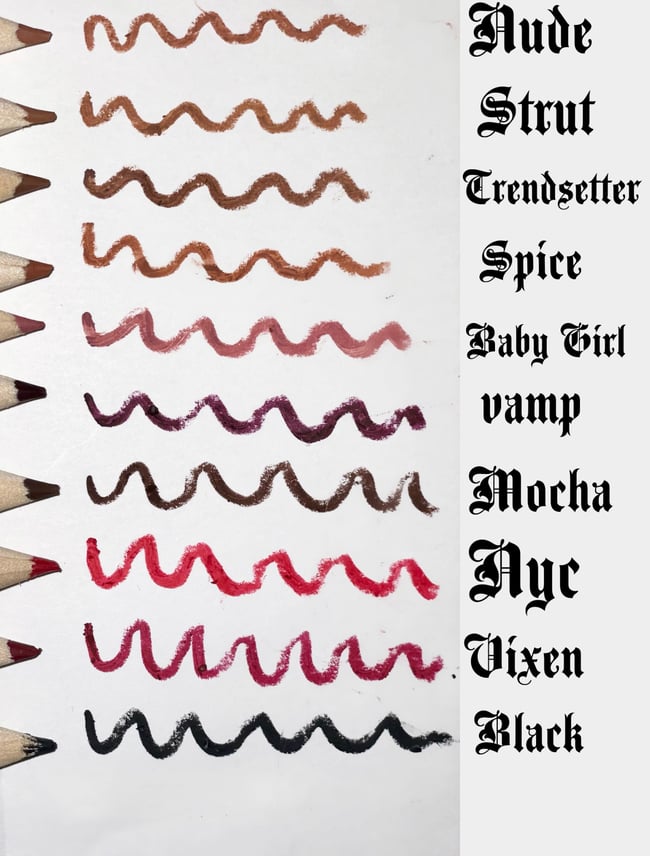 Creamy Lip liners