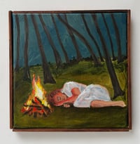 A nap by the fire 