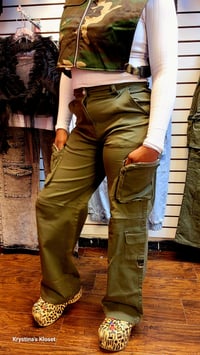 Image 2 of ARMY GREEN CARGO 