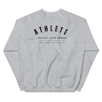 Image 1 of Athlete (Black on Grey) - Sweater