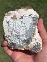 Image 19 of Yellow Cubic Fluorite & Barite Specimen | Beijing China #2654