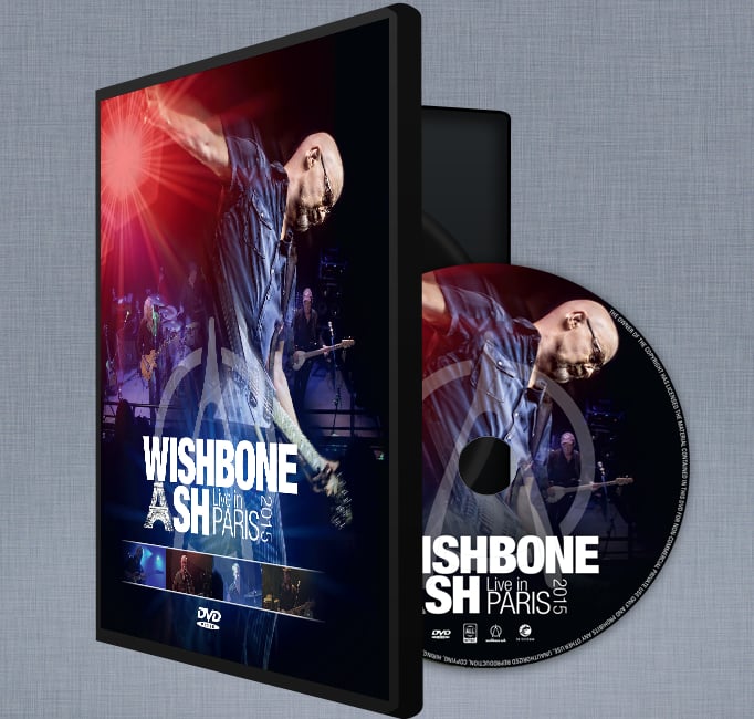 Wishbone Ash — Live In Paris DVD PAL European Version