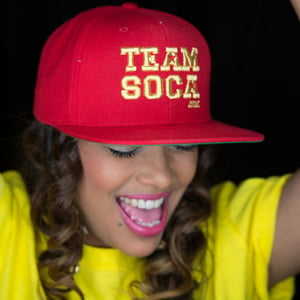 Image of Team Soca Version 1 Snap Back Hat (Gold Edition)
