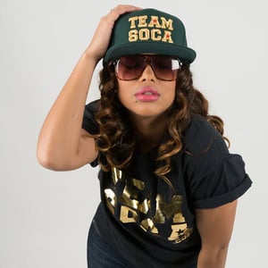 Image of Team Soca Version 1 Snap Back Hat (Gold Edition)