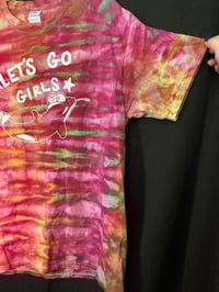 Image 3 of LARGE Lets Go Girls Orca Tie Dye Shirt 2