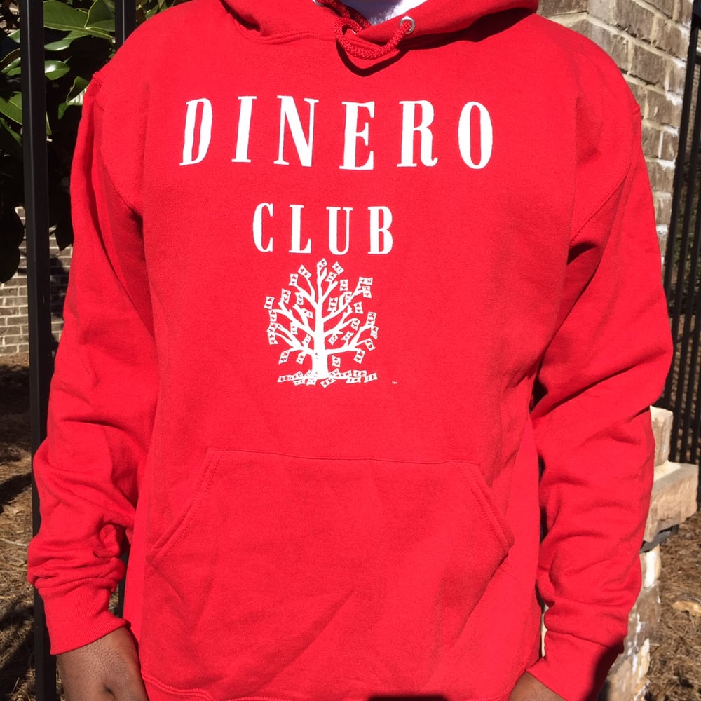 Image of Red Dinero Club Unisex Hoodie