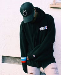 Image 2 of L POWER HOODIE - BLACK