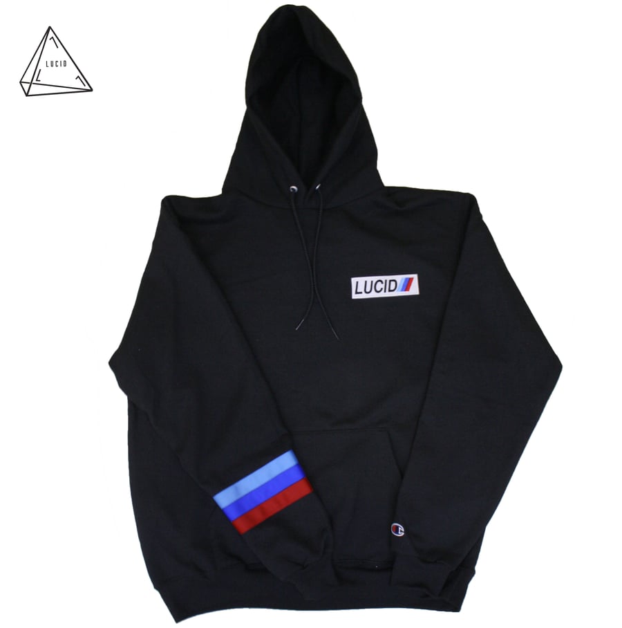 Image of L POWER HOODIE - BLACK